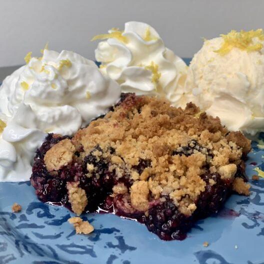 Blackberry Crumble