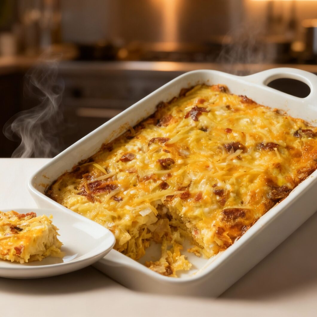 Amish Bacon Breakfast Casserole