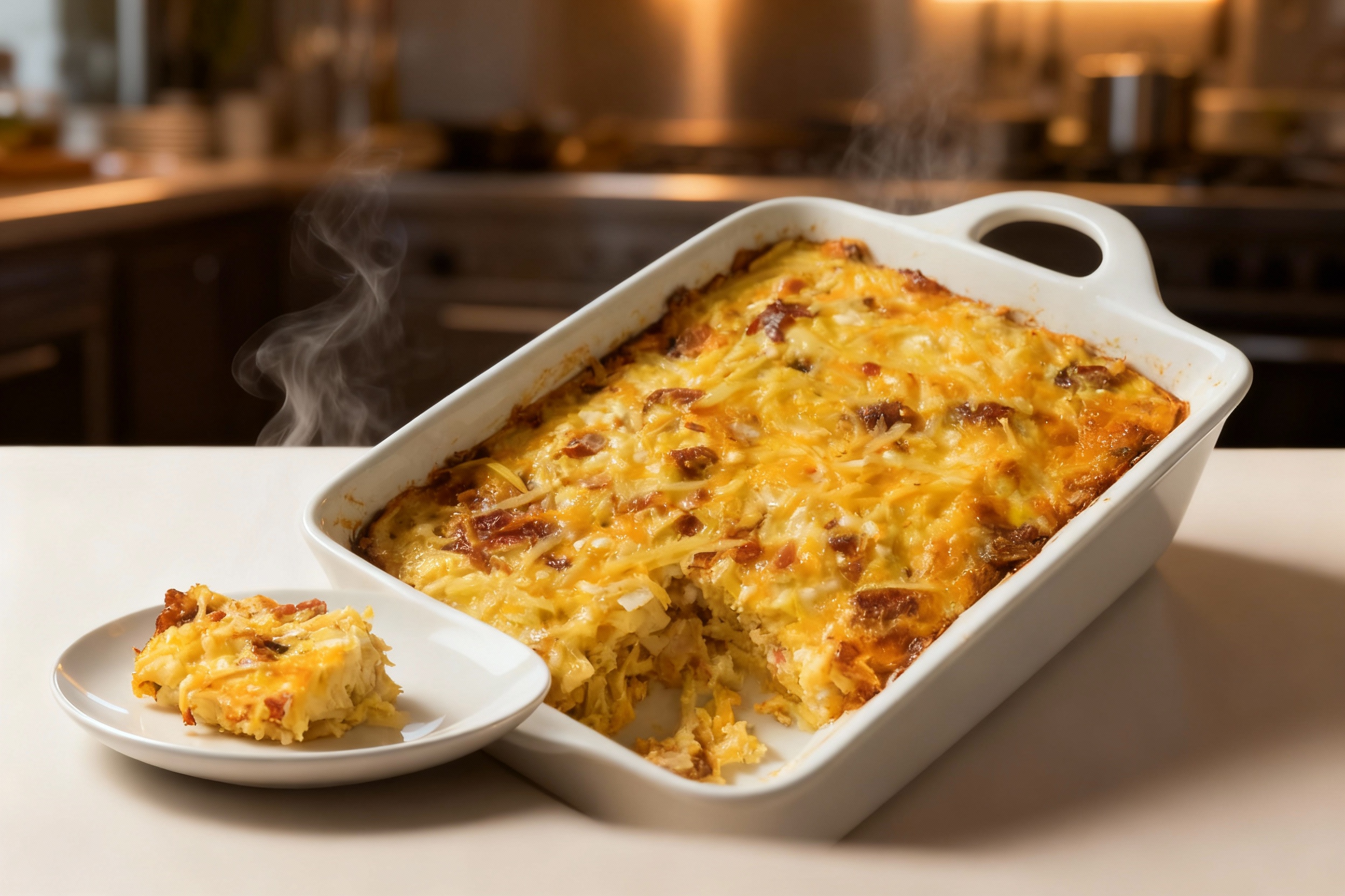 Amish Bacon Breakfast Casserole