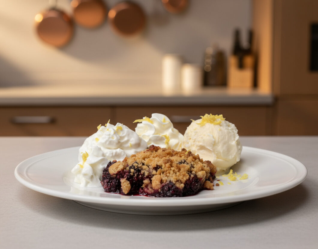 Blackberry Crumble