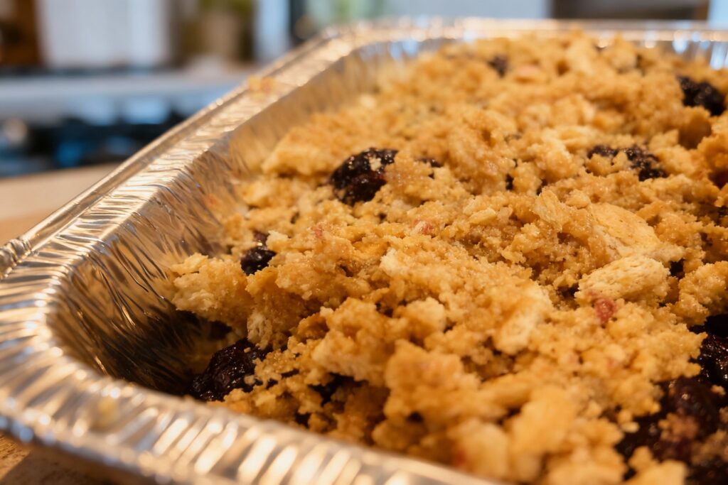 Blackberry Crumble