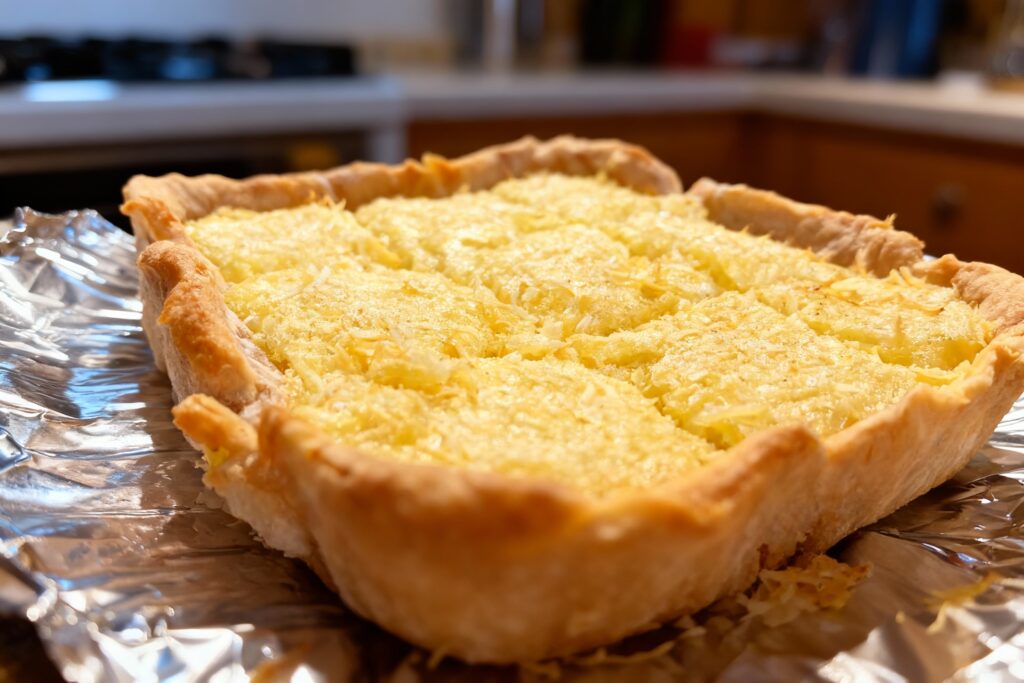 Coconut Custard Pie Squares