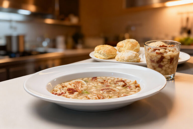 Great Northern Beans with Bacon