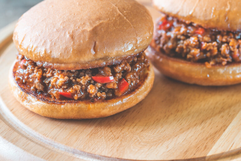 Sweet Pepper Sloppy Joes