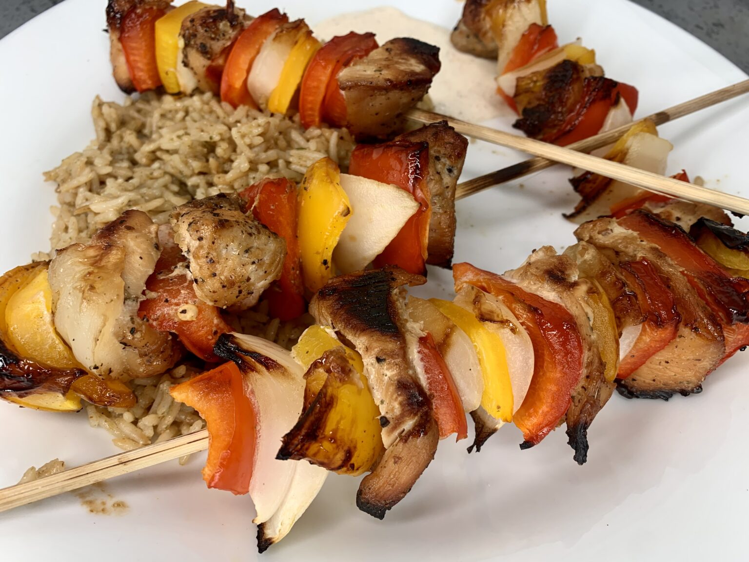 Oven Baked Chicken Kabobs