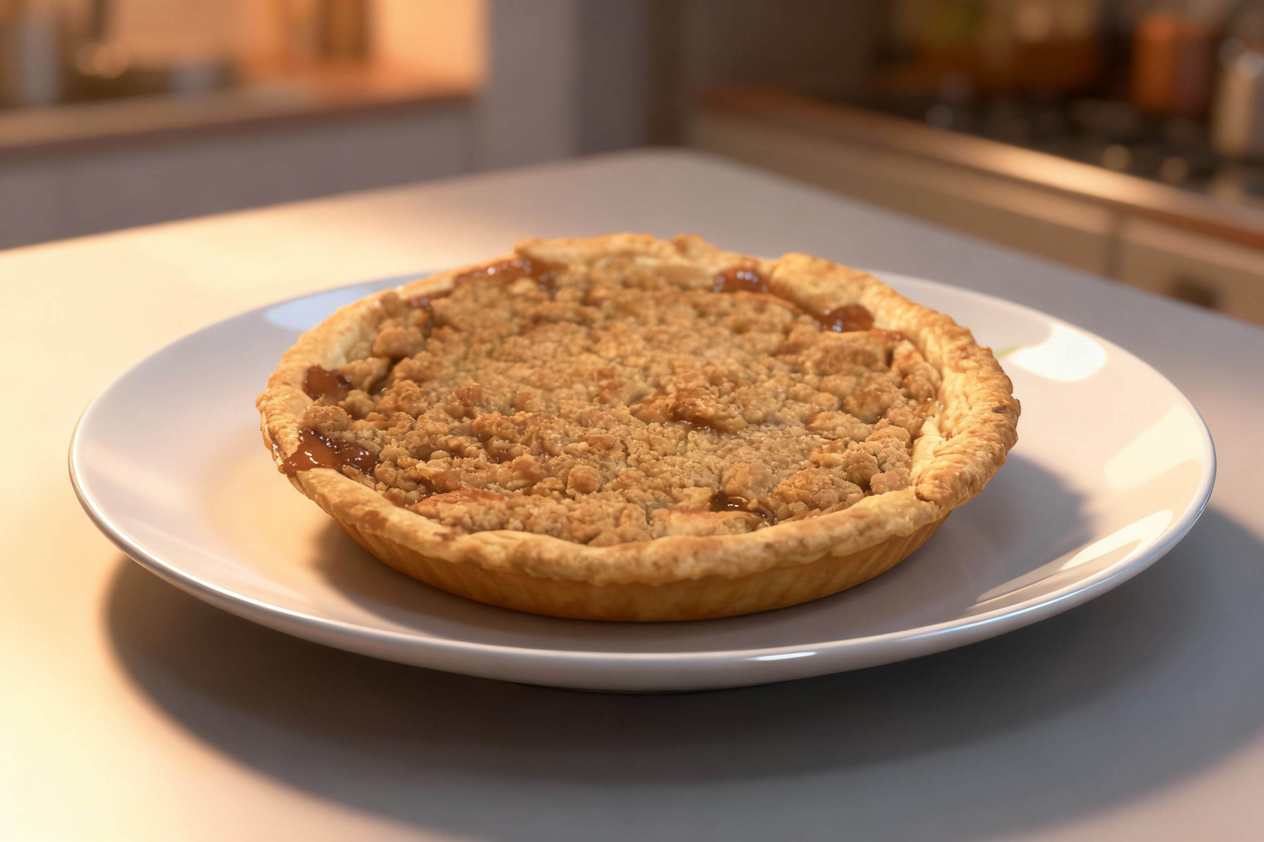 Apple Crumb Pie