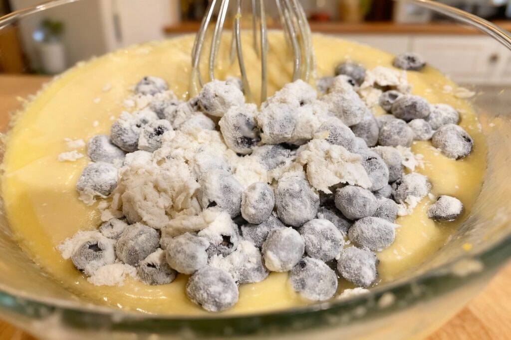 Blueberry Crumb Muffins