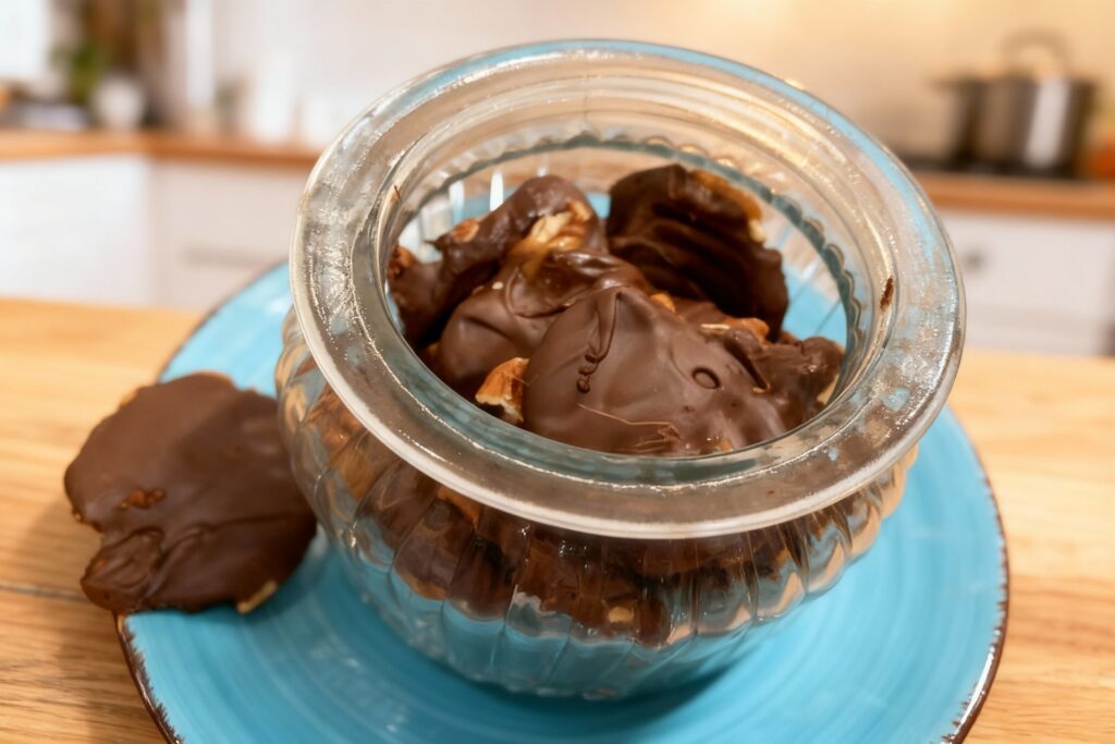 Chocolate Pecan Caramel Turtles