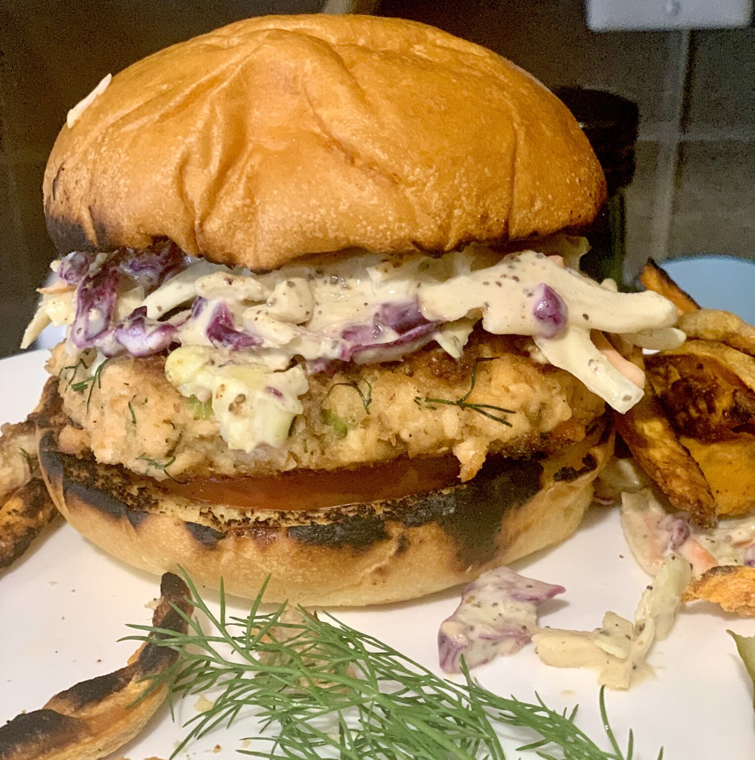 Easy Salmon Burgers - HaveRecipes.com