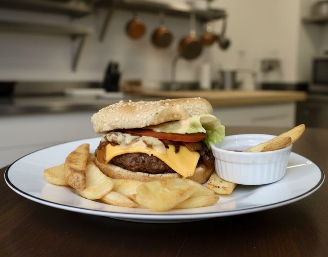 Juicy Stovetop Cheeseburgers