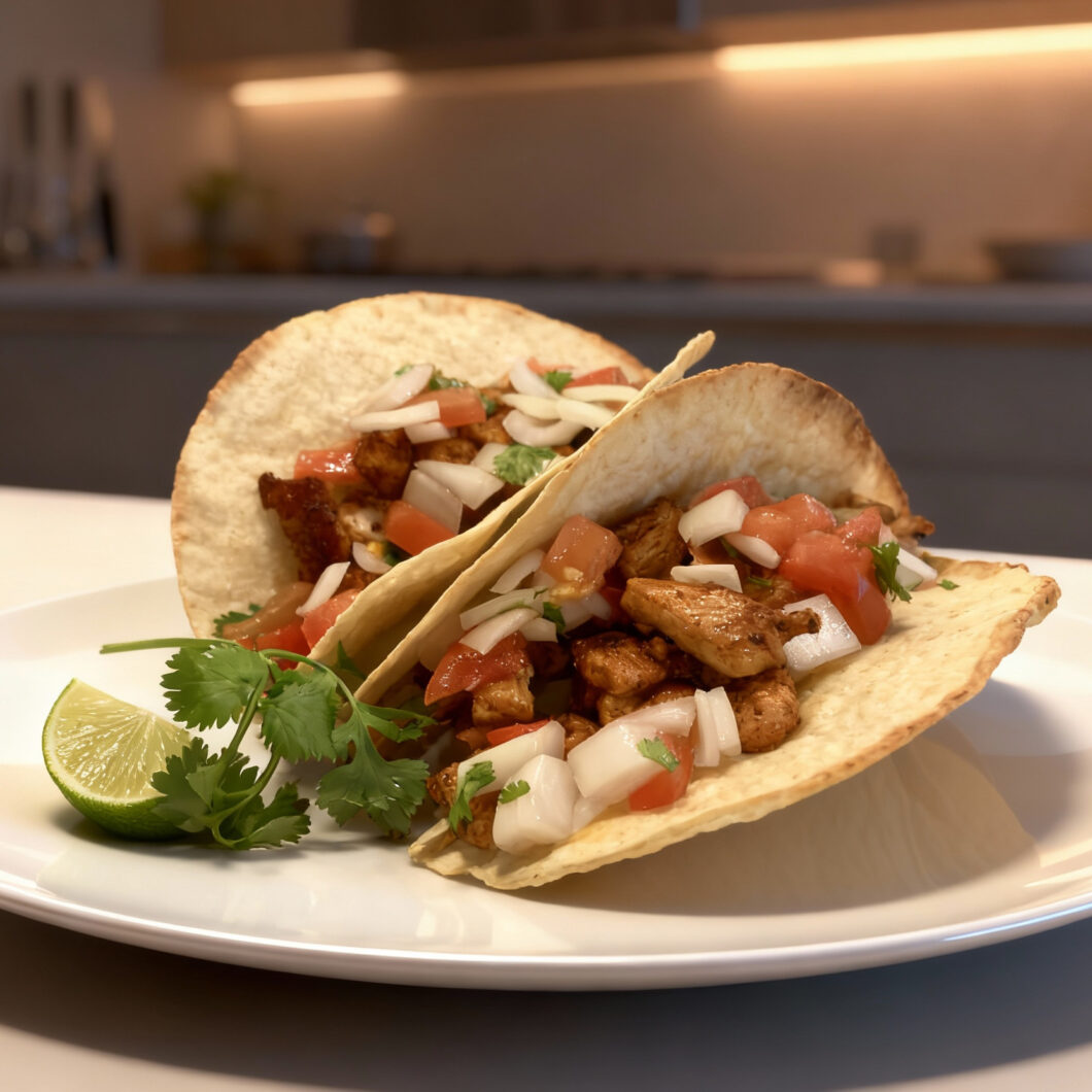 Soft Shell Chicken Tacos