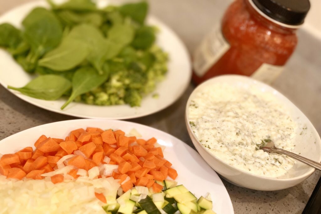 Print Vegetable Lasagna