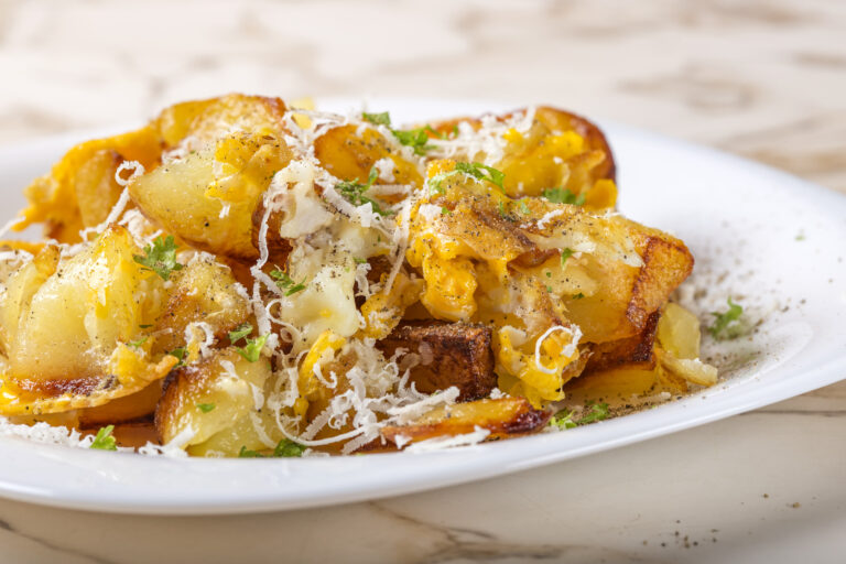 Potato Parmesan Breakfast Scramble