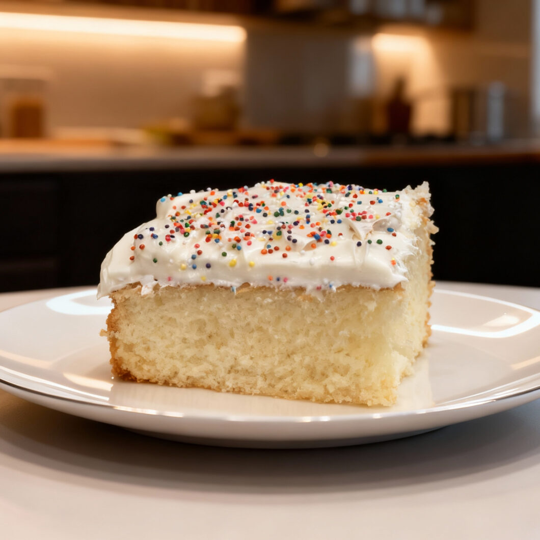 Basic Vanilla Sheet Cake