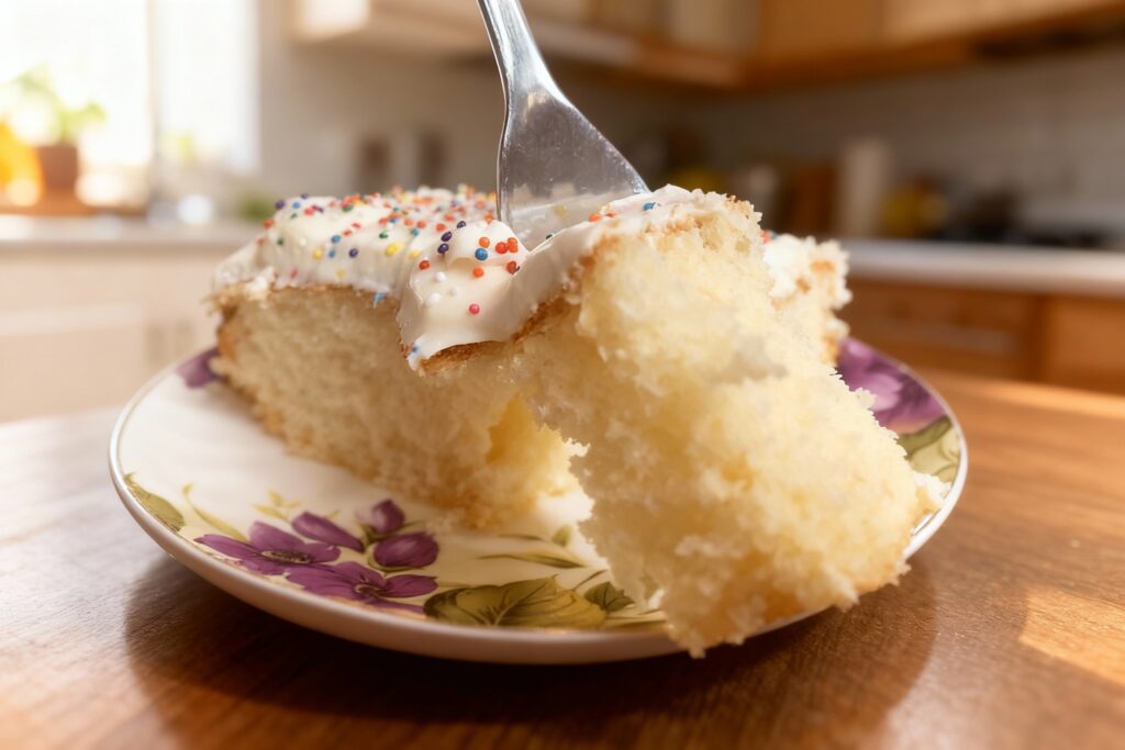Basic Vanilla Sheet Cake