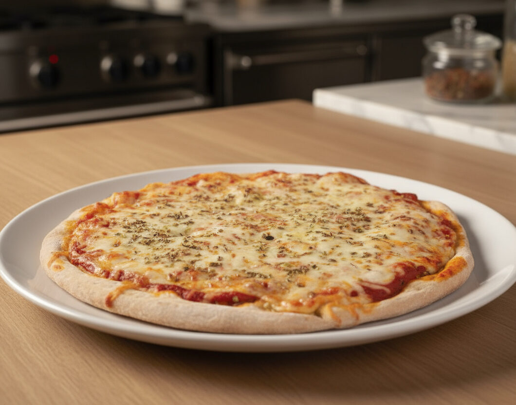 Cast-Iron Skillet Cheese Pizza