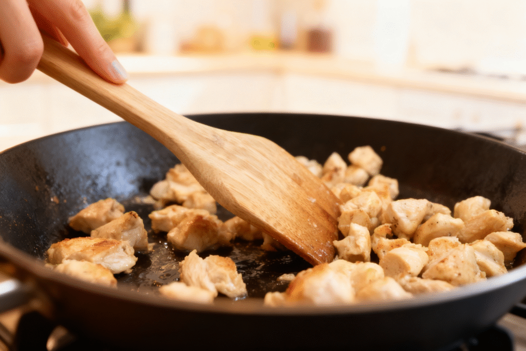 Chicken and Broccoli Alfredo Pasta