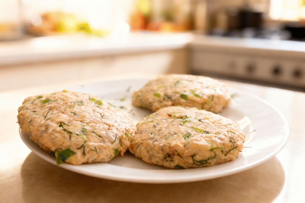 Easy Salmon Burgers