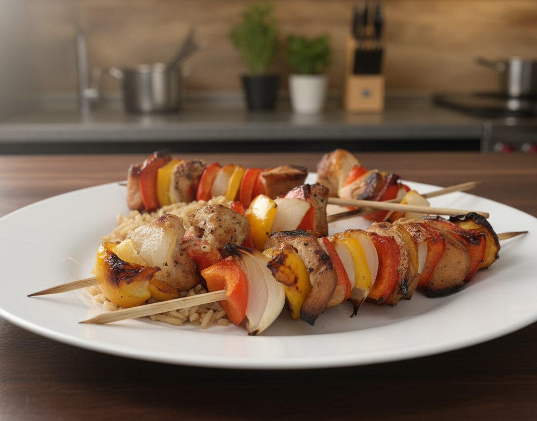 Oven Baked Chicken Kabobs
