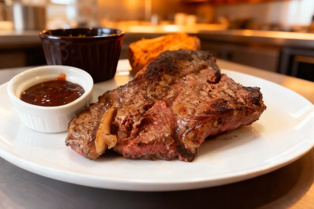 Pan-Seared New York Strip