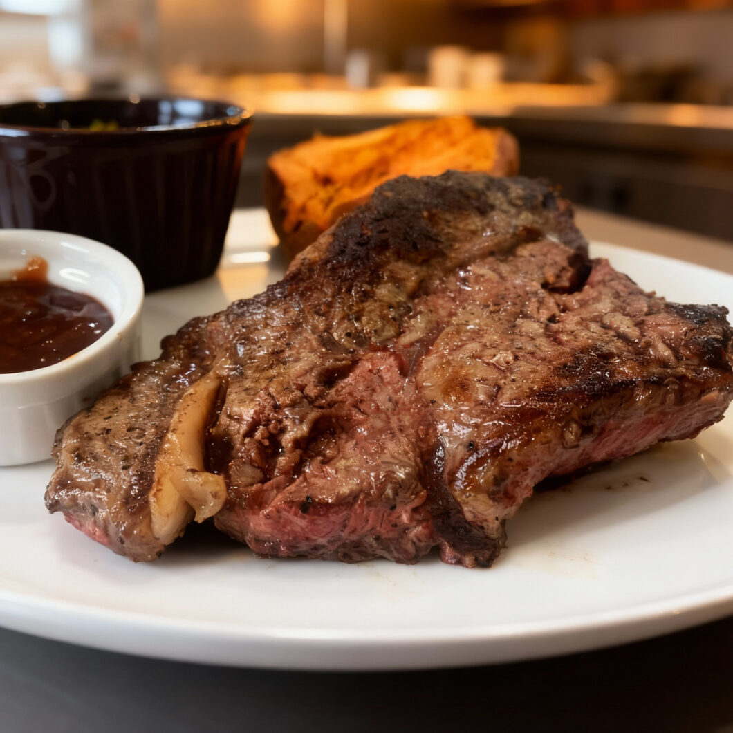 Pan-Seared New York Strip