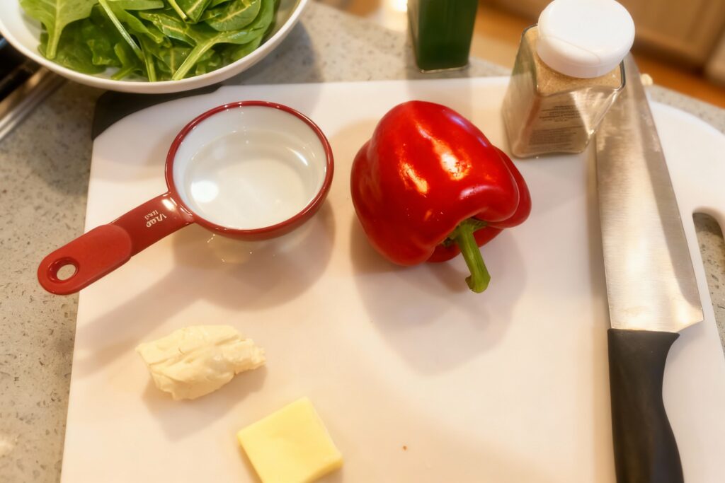 Penne Pasta with Green Sauce
