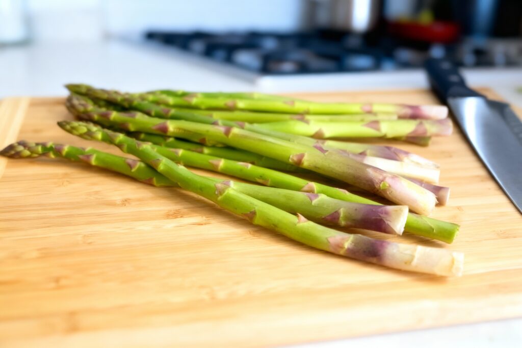 Salmon and Asparagus in Foil