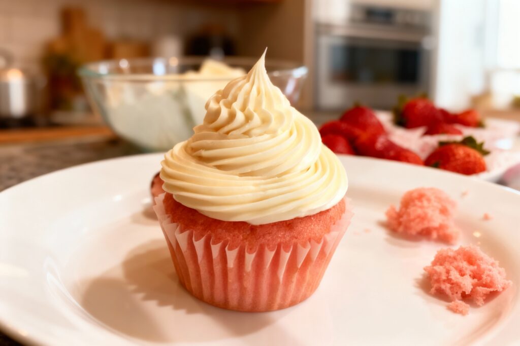Strawberry Cupcakes