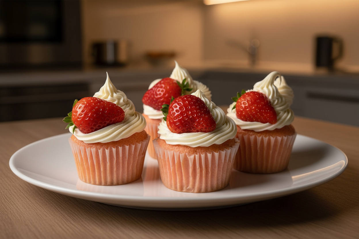 Strawberry Cupcakes