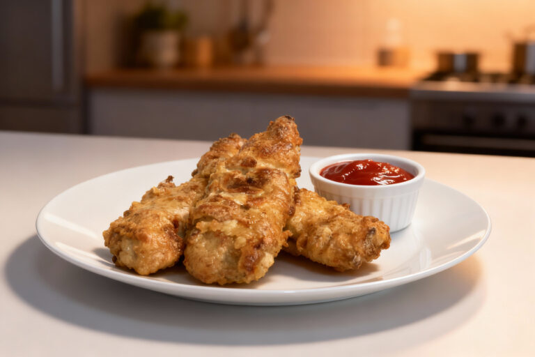 Sweet Oven Baked Chicken Fingers