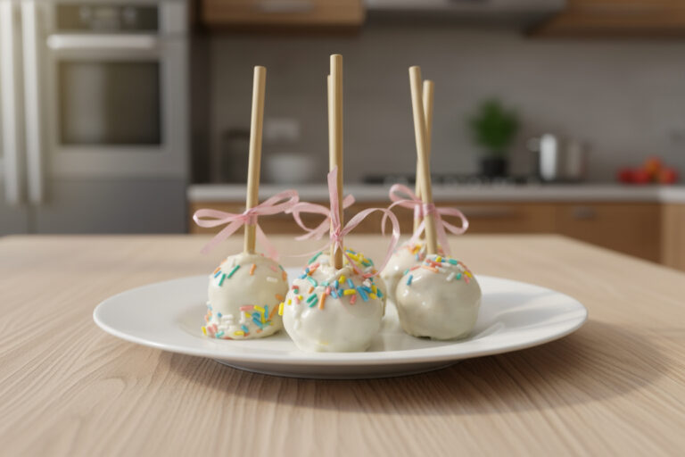 Vanilla Cake Pops