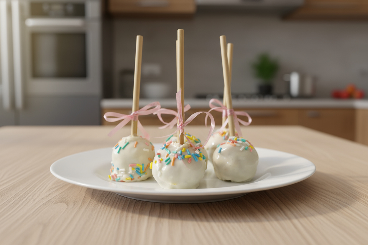 Vanilla Cake Pops