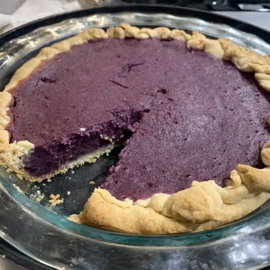 The Best Purple Sweet Potato Pie