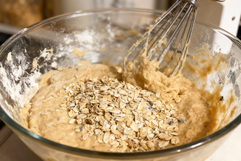 Chocolate Chip Cookies with Oatmeal