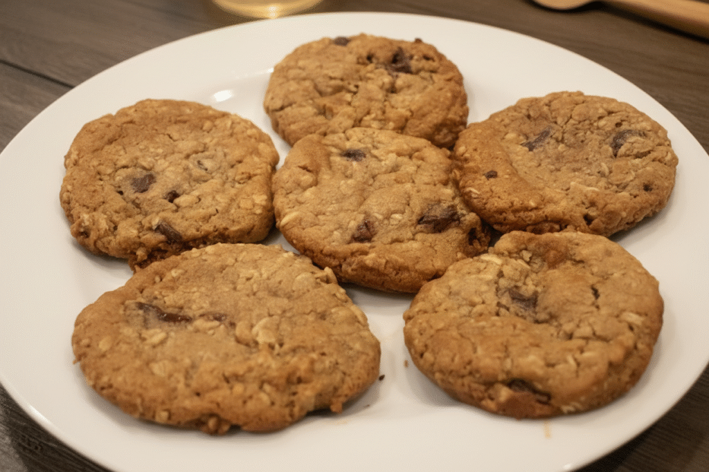 Chocolate Chip Cookies with Oatmeal