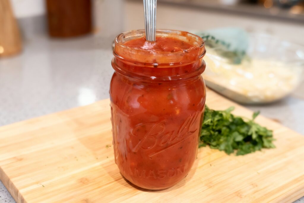 Easy Oven Baked Chicken Parmesan with Fusilli Pasta