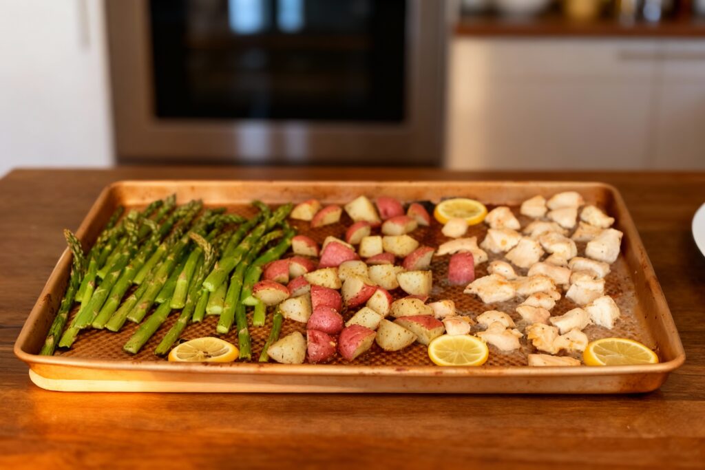 Easy Sheet Pan Chicken and Veggies