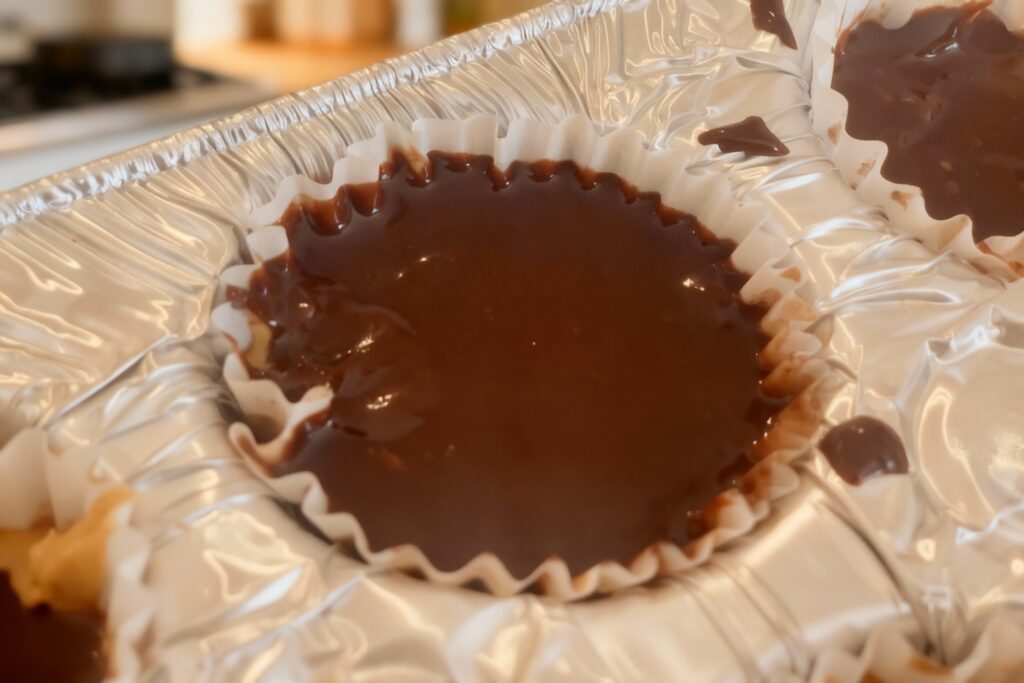 Quick Chocolate Peanut Butter Cups