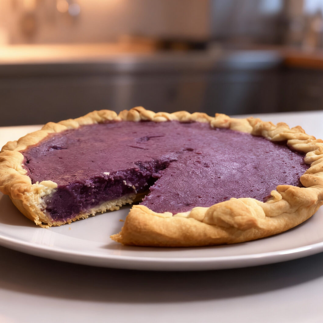 The Best Purple Sweet Potato Pie