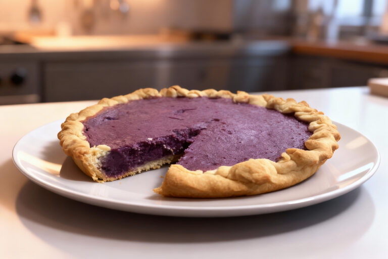 The Best Purple Sweet Potato Pie