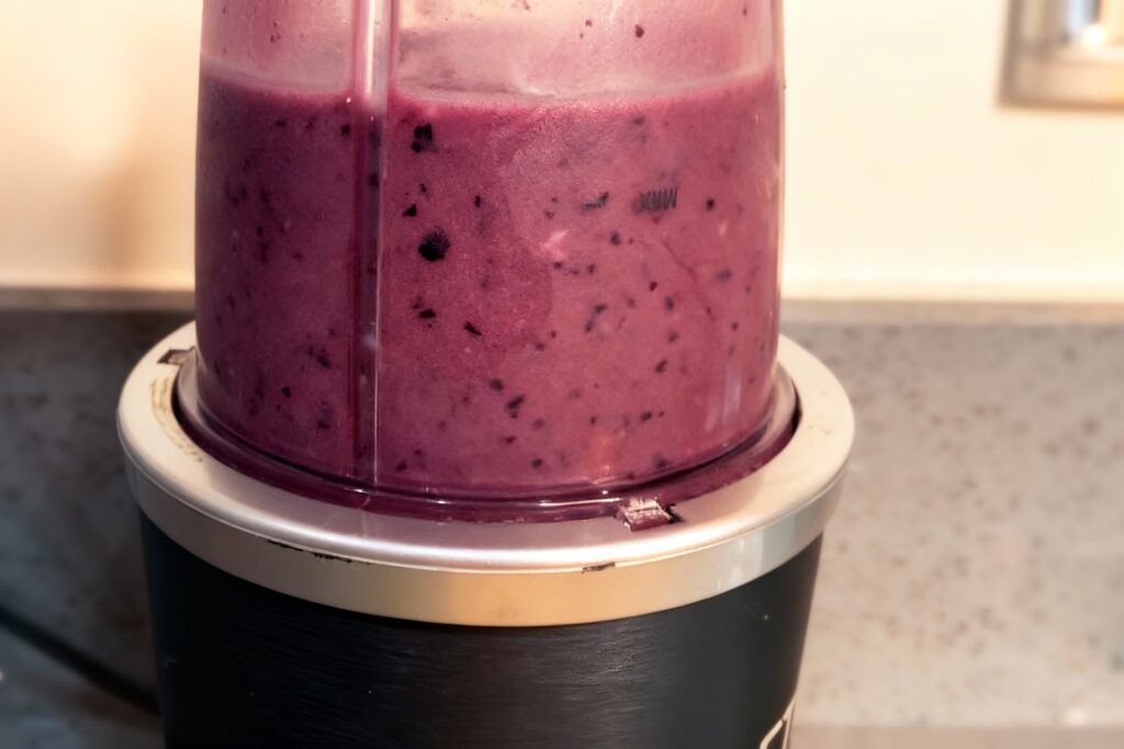 Blueberry Smoothie Popsicles