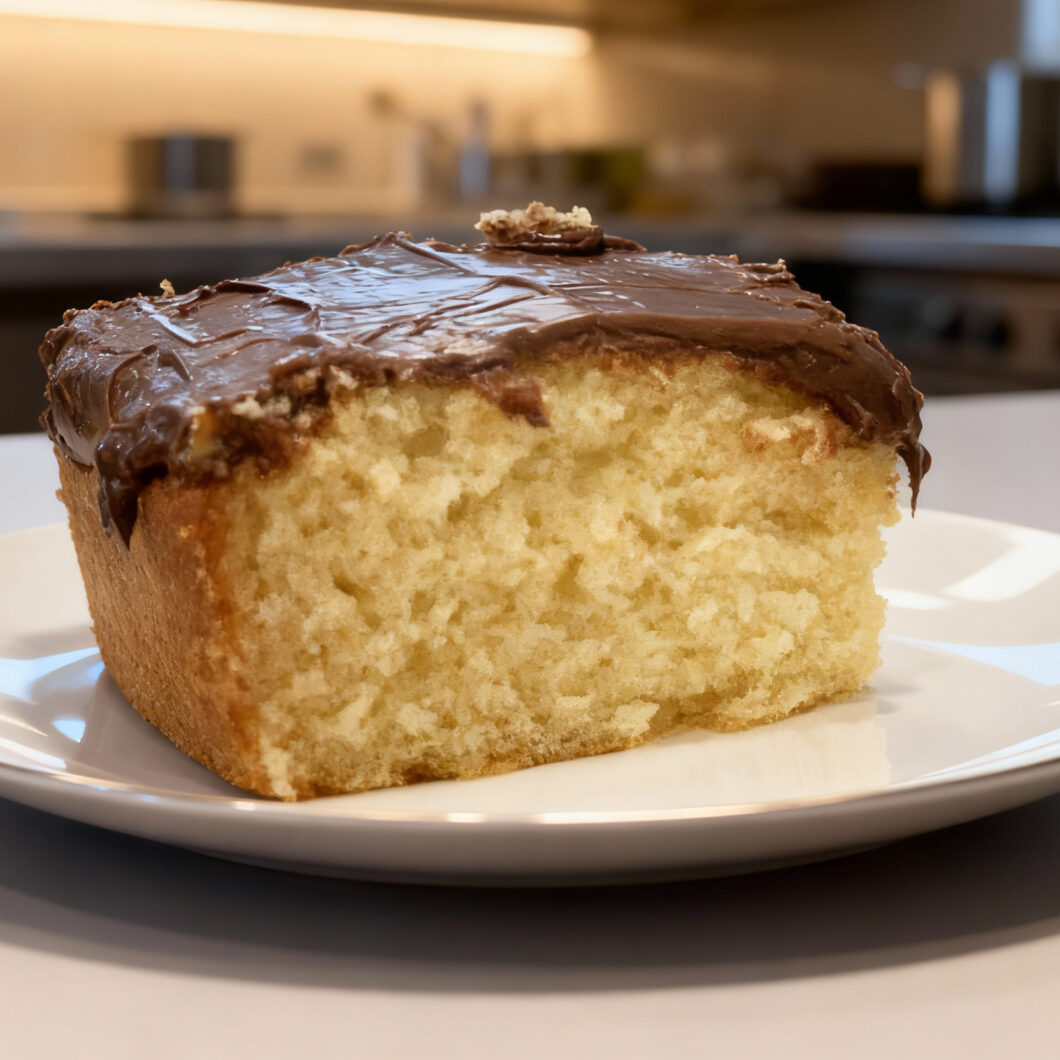 Chocolate Frosted Southern Yellow Cake