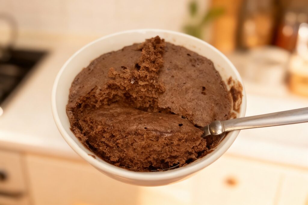5-Minute Microwave Mug Brownie