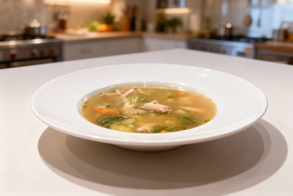 30 Minute Hearty Chicken Soup