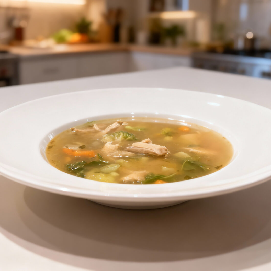 30 Minute Hearty Chicken Soup