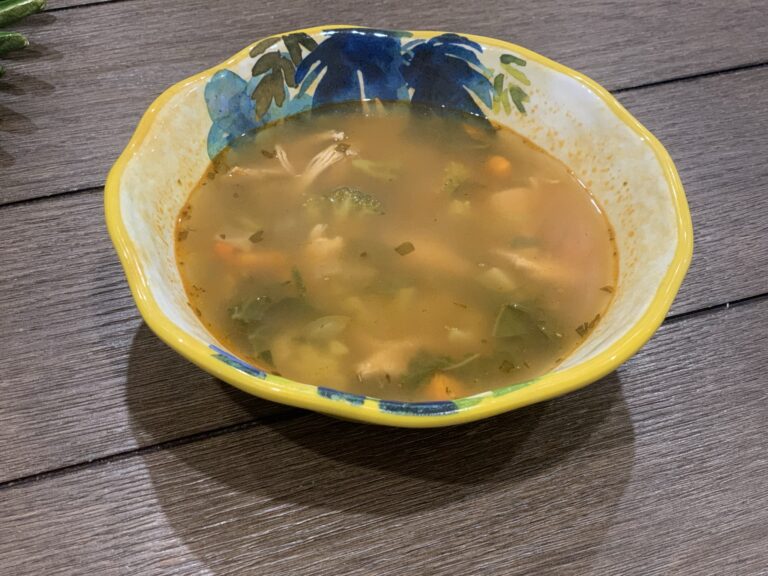 30 Minute Hearty Chicken Soup