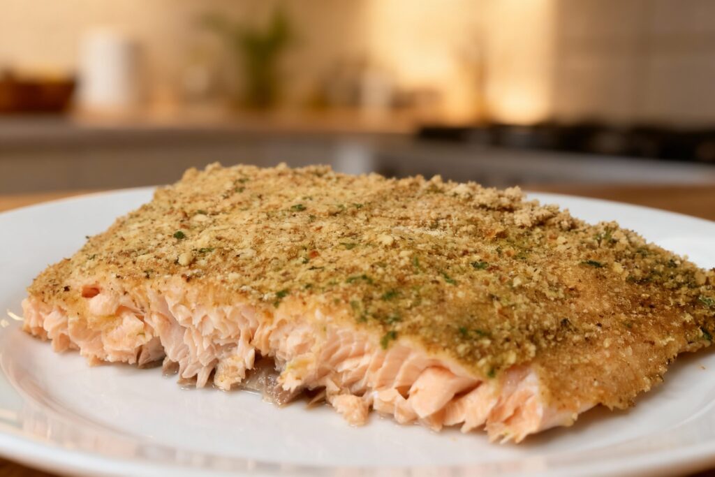 Breaded Salmon