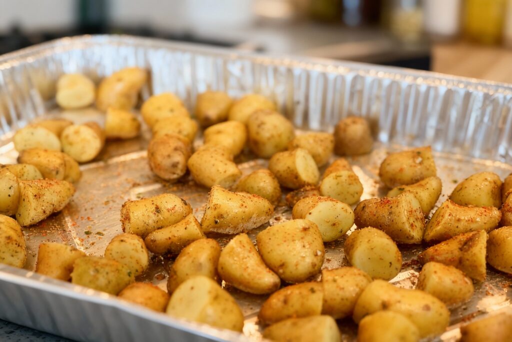Easy Oven Roasted Potatoes