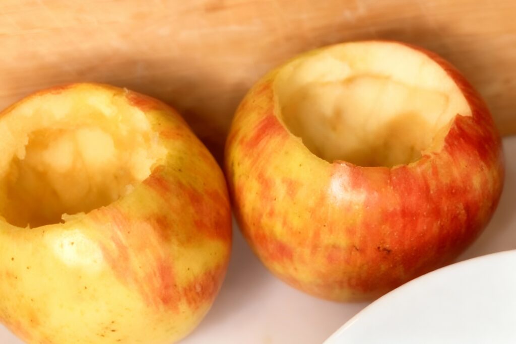 Baked Cinnamon Granola Stuffed Apples