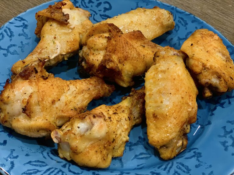 Air Fryer Dry Rub Party Wings